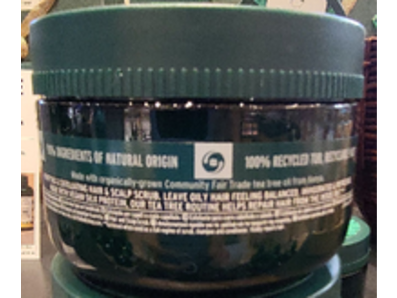 The Body Shop Hair & Scalp Scrub, Tea Tree, 12.4 oz/352 g