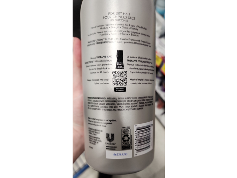 Nexxus Therappe Ultimate Moisture Shampoo, 33.8 fl oz/1 L