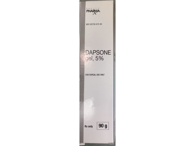 Dapsone Gel 5%, 90 g Pacific Pharma (RX)