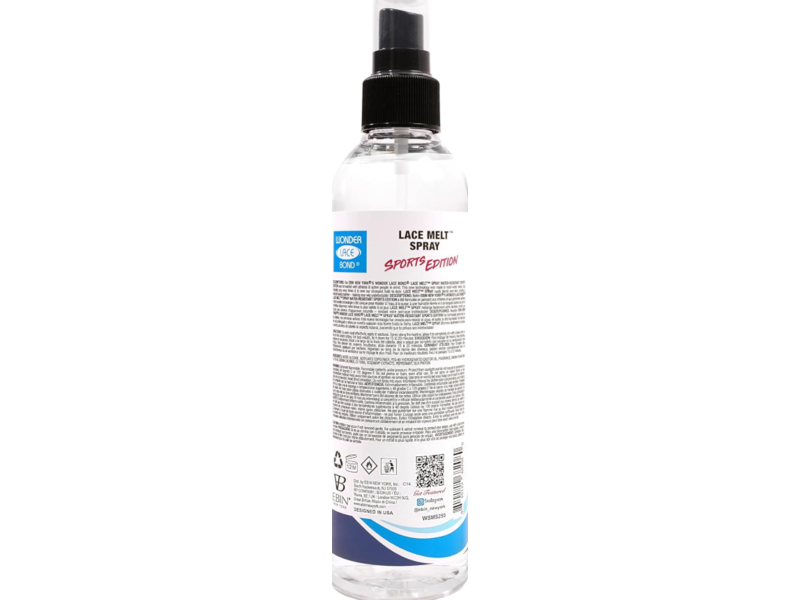 Ebin New York Wonder Lace Bond Melt Spray, Rosemary Mint, 3.38 fl oz/100 mL