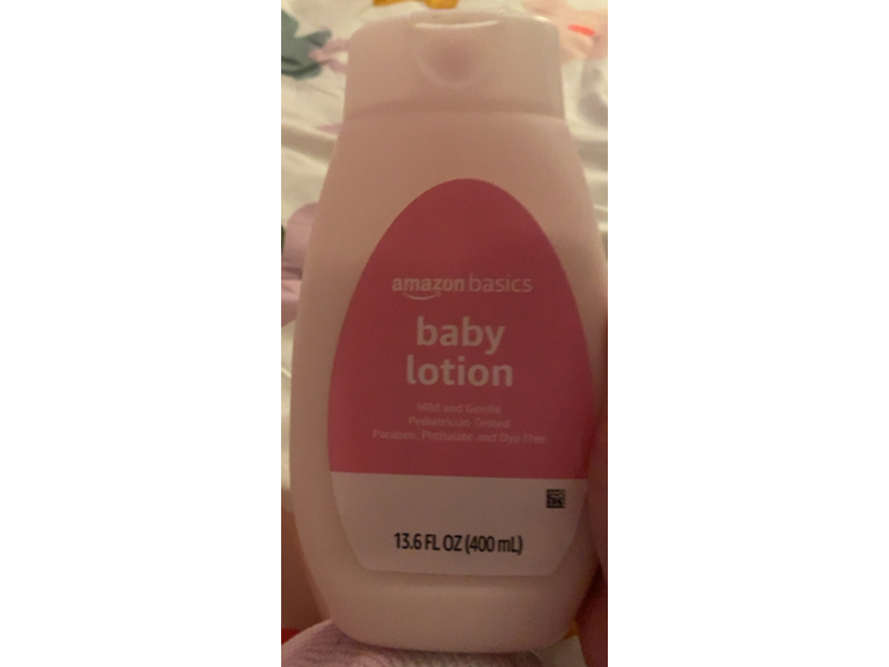 Amazon Basics Baby Lotion, 13.6 fl oz/400 mL
