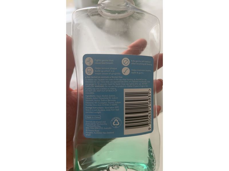 All Smiles Total Care Mouthwash, Mint, 500 mL