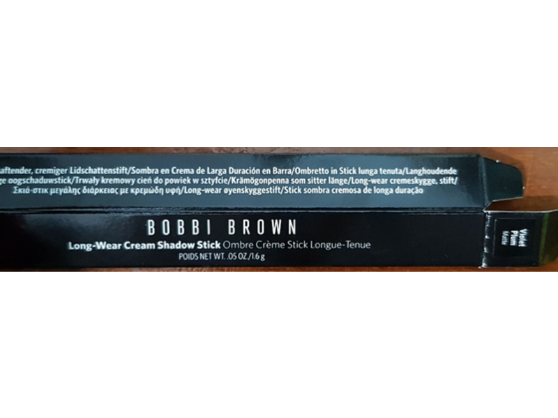 Bobbi Brown Long-Wear Cream Shadow Stick, 02 Violet Plum, 0.05 oz/16 g