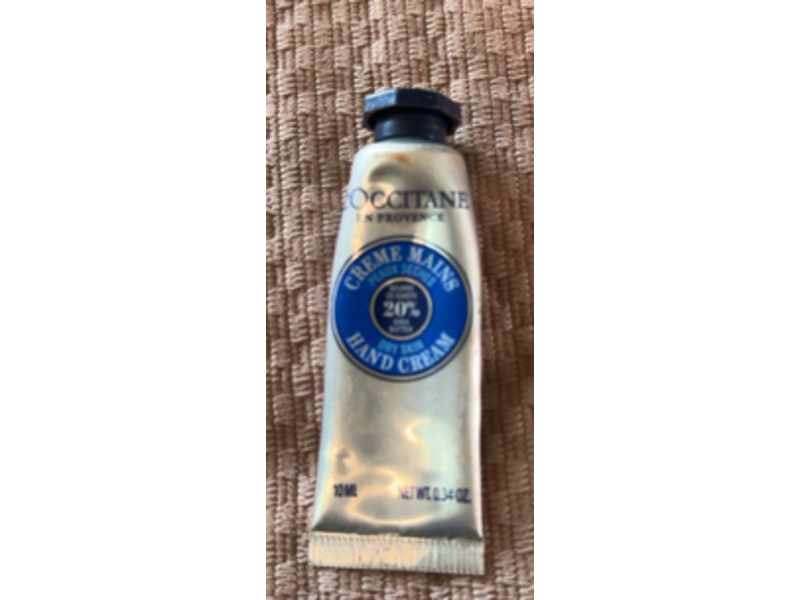 L'Occitane En Provence Shea Hand Cream, Dry Skin, 0.34 oz/10 mL