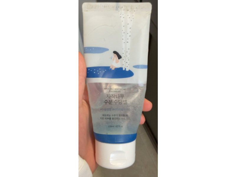 Round Lab Birch Juice Moisturizing Soothing Gel, 5.07 fl oz/150 mL