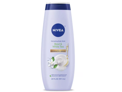 Nivea Refreshing Body Wash, Basil And White Tea, 20 fl oz/591 mL