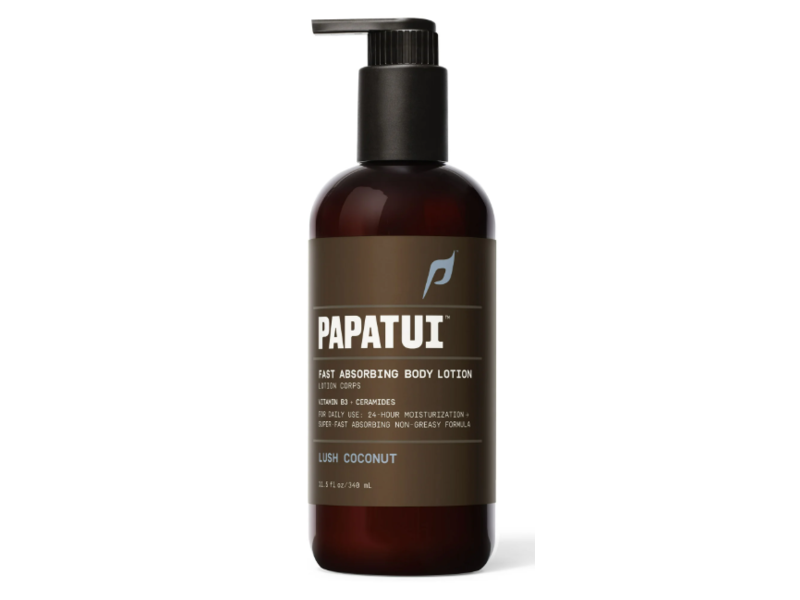 Papatui Fast Absorbing Body Lotion, Lush Coconut, 11.5 fl oz/340 mL