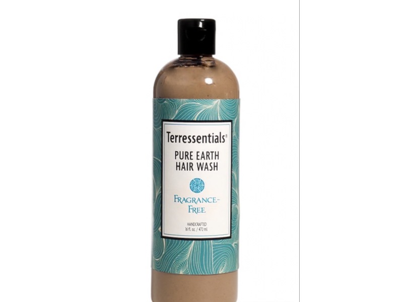 Terressentials Pure Earth Hair Wash, Fragrance Free, 16 fl oz/472 mL