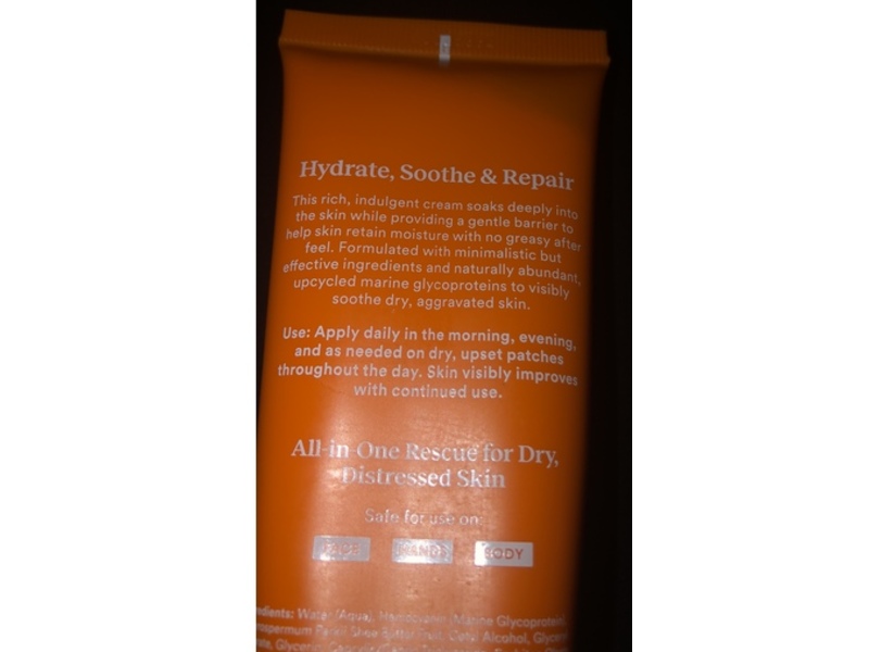 Marin Soothing Hydration Cream, Marin Glycoproteins, 4 oz