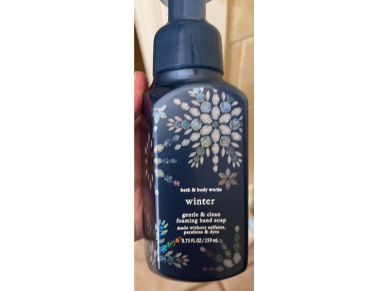 Bath & Body Works Gentle & Clean Foaming Hand Soap, Winter, 8.75 fl oz/259 mL