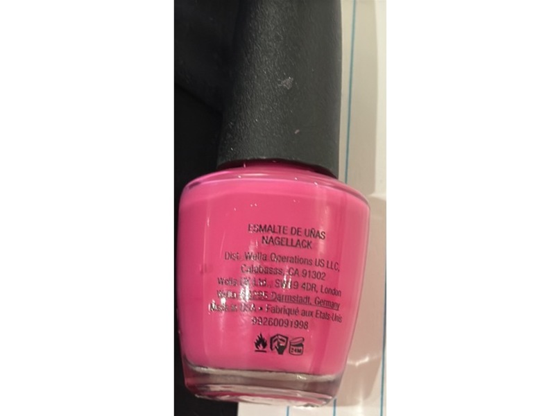 OPI Nail Lacquer, Without A Pout, 0.5 fl oz/15 mL