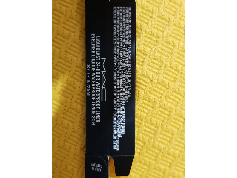 MAC Liquidlast 24-Hour Waterproof Liner .08 fl oz liq./2.5 mL