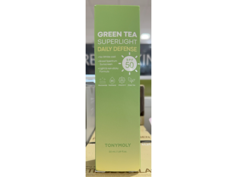 Tony Moly Super Light Day Defense Sunscreen, SPF 50, 1.69 fl oz/50 mL