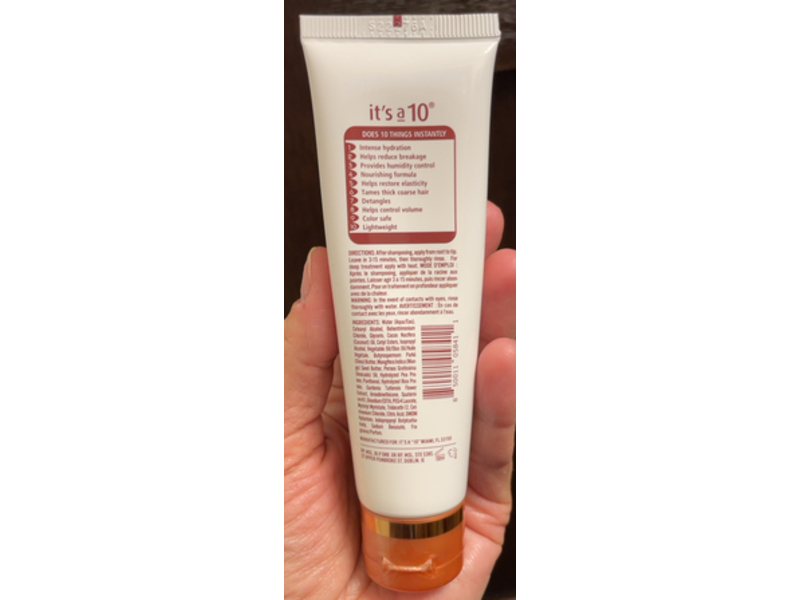 It's A 10 Coily Miracle Hair Mask, 2 fl oz/59.1 mL