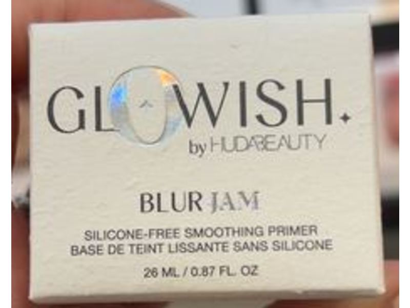 Huda Beauty Glowish Smoothing Primer, Blur Jam, 0.87 fl oz/26 mL
