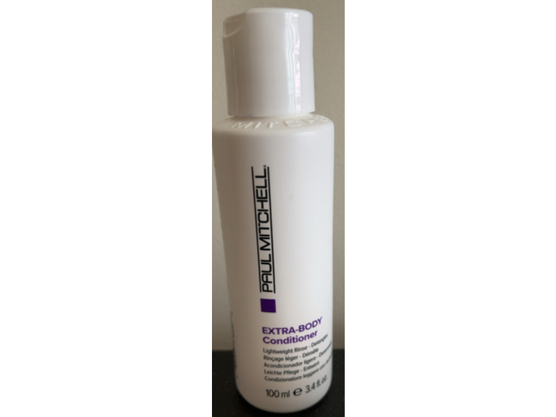 Paul Mitchell Extra-Body Conditioner, Detangles + Volumizes, 3.4 fl oz/100 mL