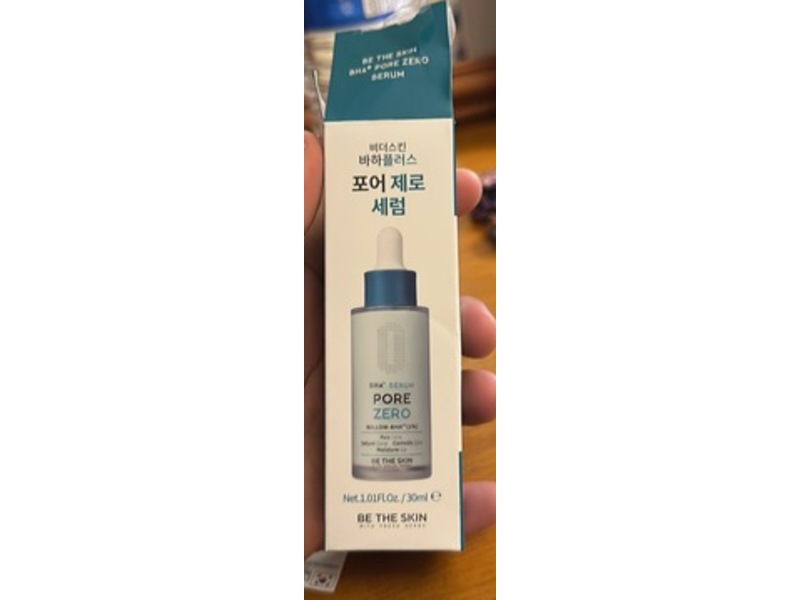 Be The Skin Pore Zero Bha+ Serum, 1.01 fl oz/30 mL