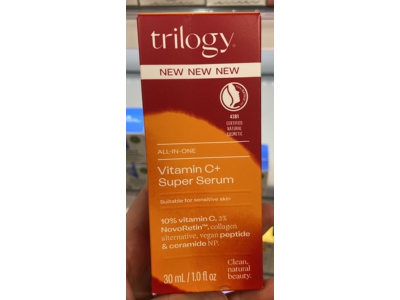 Trilogy All In One Vitamin C+ Super Serum, 1.0 fl oz/30 mL