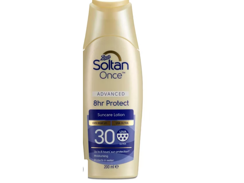 Boots Soltan Once Suncare Lotion, SPF 30, 200 mL