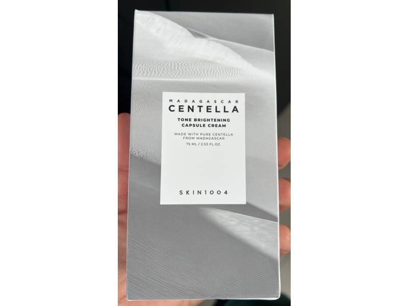 Skin1004 Madagascar Centella Tone Brightening Capsule Cream, 2.53 fl oz/75 mL