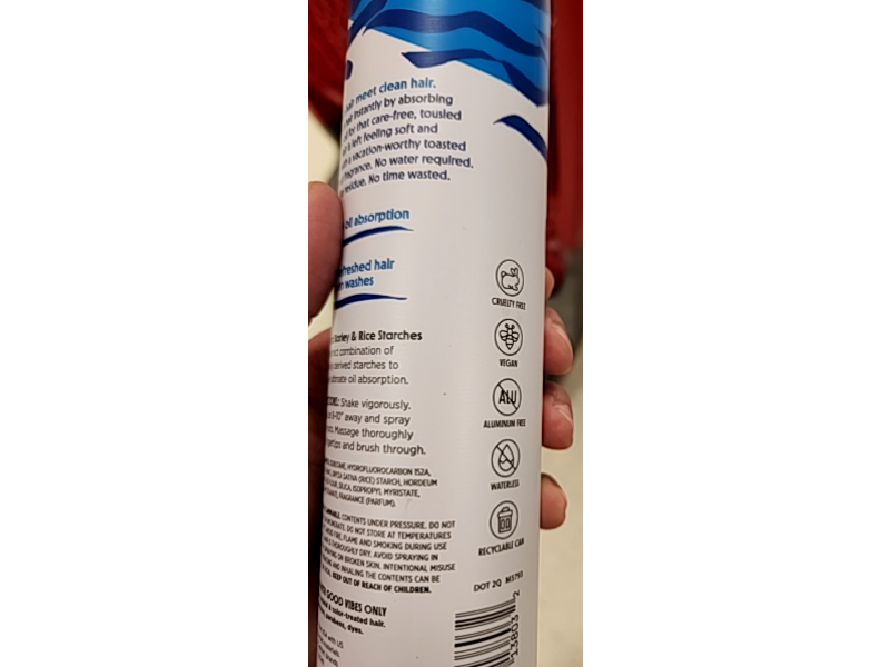 Not Your Mother's Dry Shampoo, Beach Babe, 7 oz/198 g