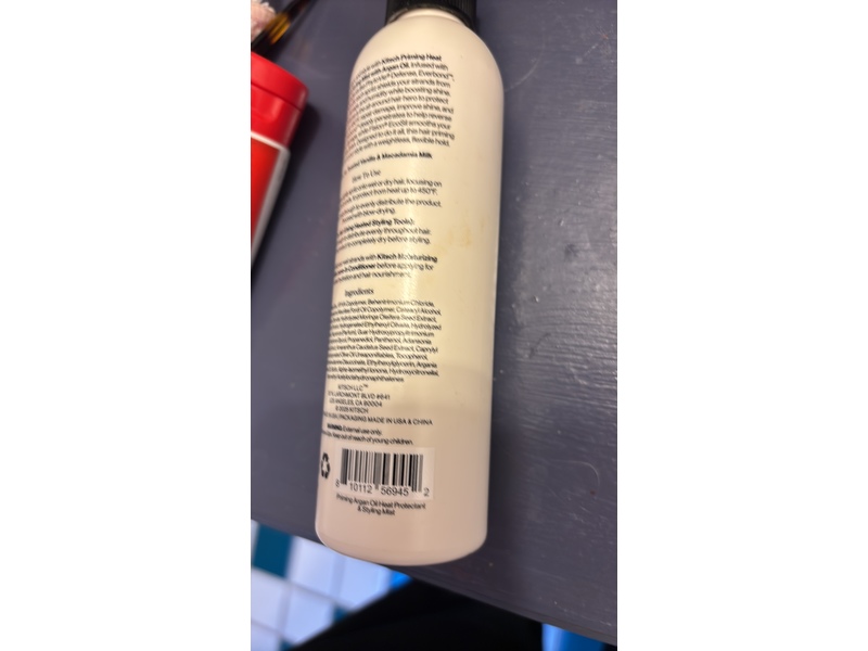 Kitsch Priming Heat Protectant & Styling Mist, Argan Oil, 6.8 fl oz/201 mL