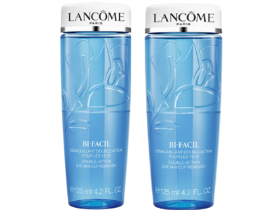Lancome Paris Bi-Facil Double Action Eye Makeup Remover, 4.2 fl oz/125 mL, 2 Count