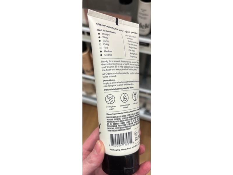 Odele Blow Dry Styler, Jojoba And Moringa Oils, 6 fl oz/177 mL