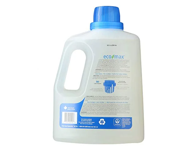 Eco-Max Hypoallergenic Laundry Detergent , 64 Loads, 64 fl oz/1.89 L
