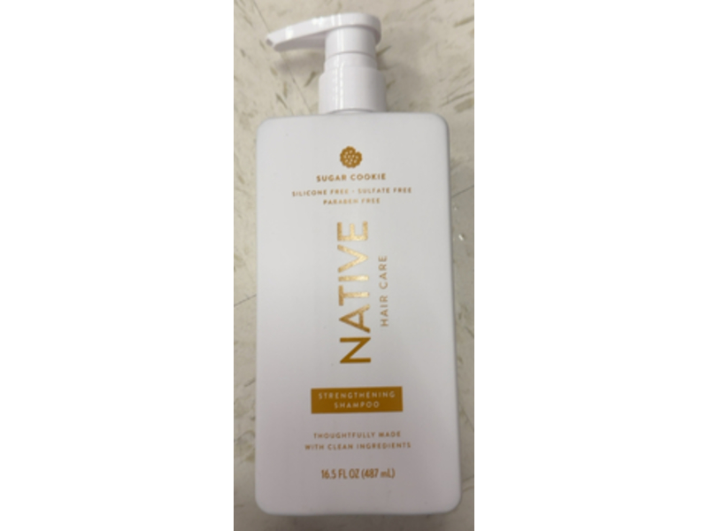 Native Hair Care Strengthening Shampoo, Sugar Cookie, 16.5 fl oz/487 mL