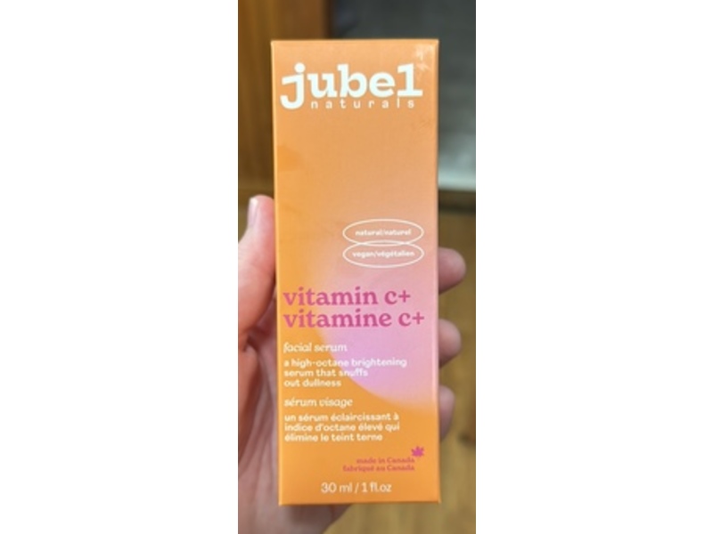 Jubel Naturals Vitamin C+ Facial Serum, 1 fl oz/30 mL