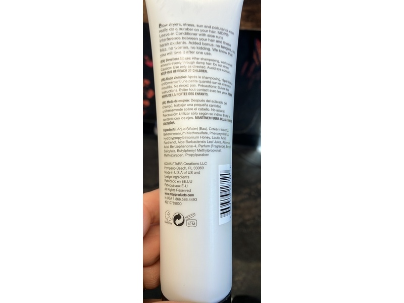 MOP Mixed Greens Leave-In Conditioner, 5.1 fl oz/150 mL