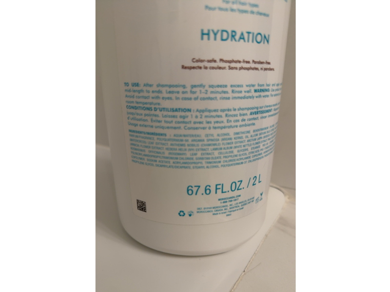 Moroccan Oil Professional Conditioner, Hydration, 67.6 fl oz/2 L