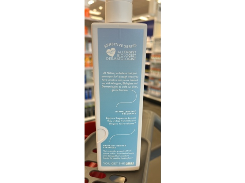 Native Sensitive Series Shampoo, Bare Vanilla