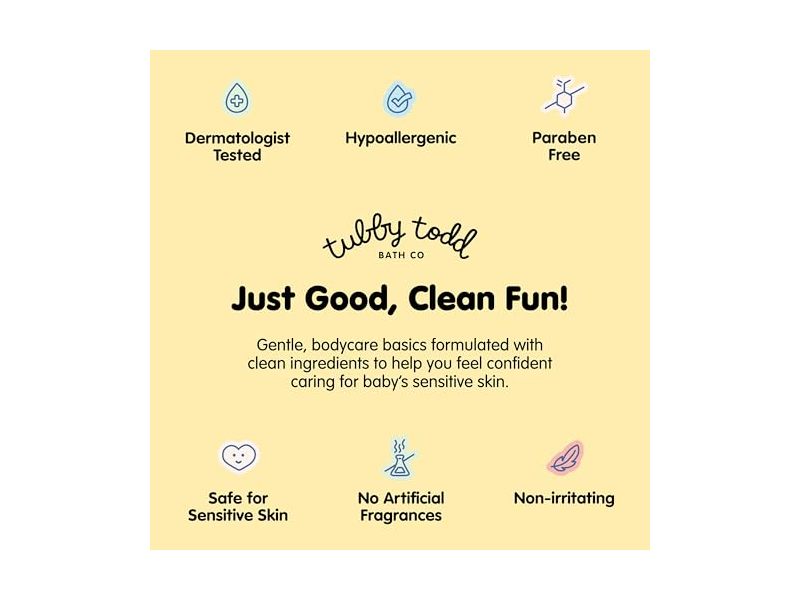 Tubby Todd Conditioner, Hair + Body Wash Duo, Lavender + Rosemary