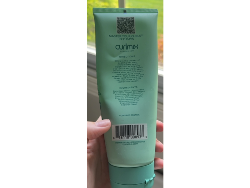 CurlMix Wah + Go Moisturizer, 8 oz/236 mL