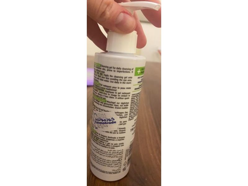 Pharmaceris Deep Cleansing Face Gel, T-Zone Oliy Skin, Puri-Sebogel, 190 ml