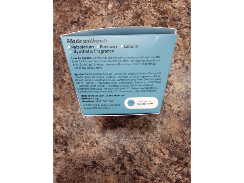 Hello Bello Everywhere Balm, Fragrance Free, 8 fl oz/236 mL