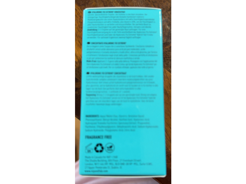 Nip + Fab Hydrate Hyaluronic Fix Extreme Concentrate, 1.01 fl oz/30 mL