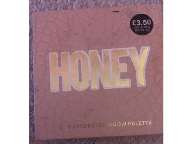 Primark Honey Eyeshadow Palette, 9 Shade, 0.02 oz/0.64 g
