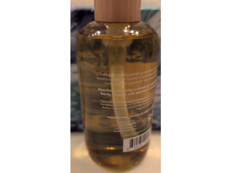Ambrose Santal Rejuvenating Body Oil, Vitamin E, Vitamin B3 & Sandalwood, 6.35 fl oz/188 mL