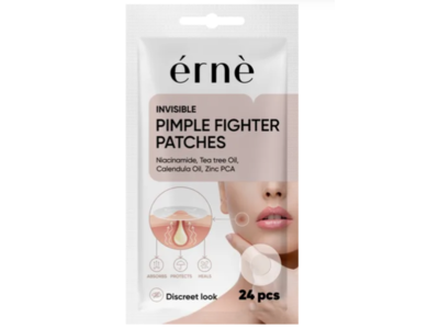 Erne Invisible Pimple Fighter Patches, 24 Count
