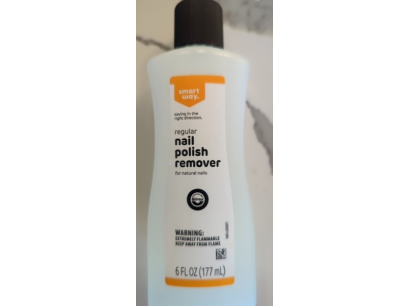 Smartway Regular Nail Polish Remover, 6 fl oz/177 mL