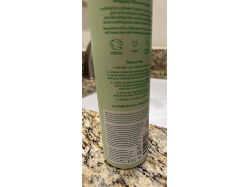 Sundae Whipped Shower Foam, Juicy Pear, 8.9 fl oz/245 mL