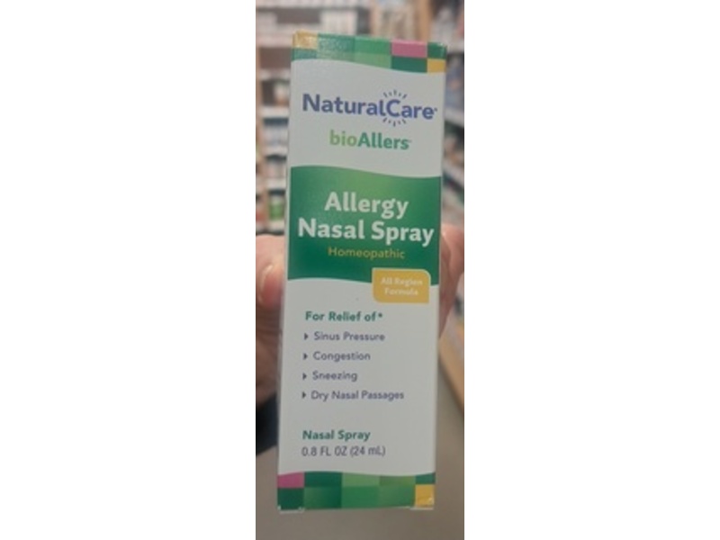 NaturalCare bioAllers Allergy Nasal Spray, 0.8 fl oz/24 mL
