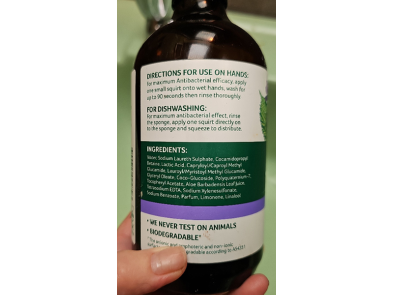 Morning Fresh 2 - In - 1 Dish & Hand Antibacterial, Violet & Blackberry, 500 mL