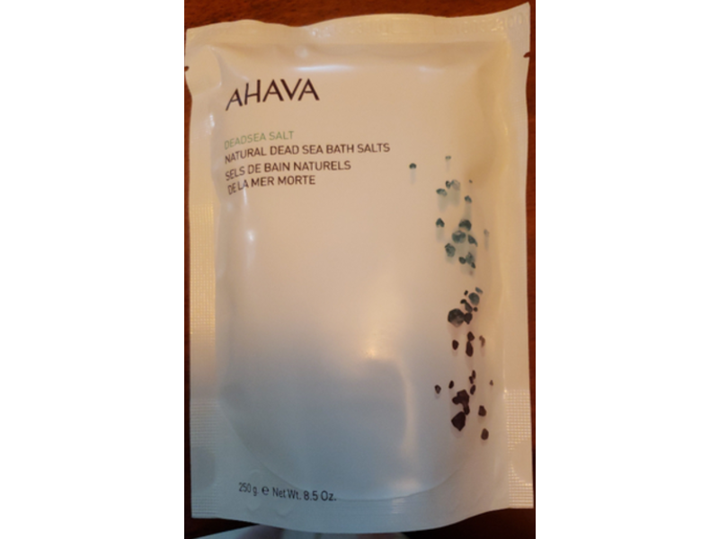 Ahava Deadsea Salt Natural Dead Sea Bath Salts, 8.5 oz/250 g