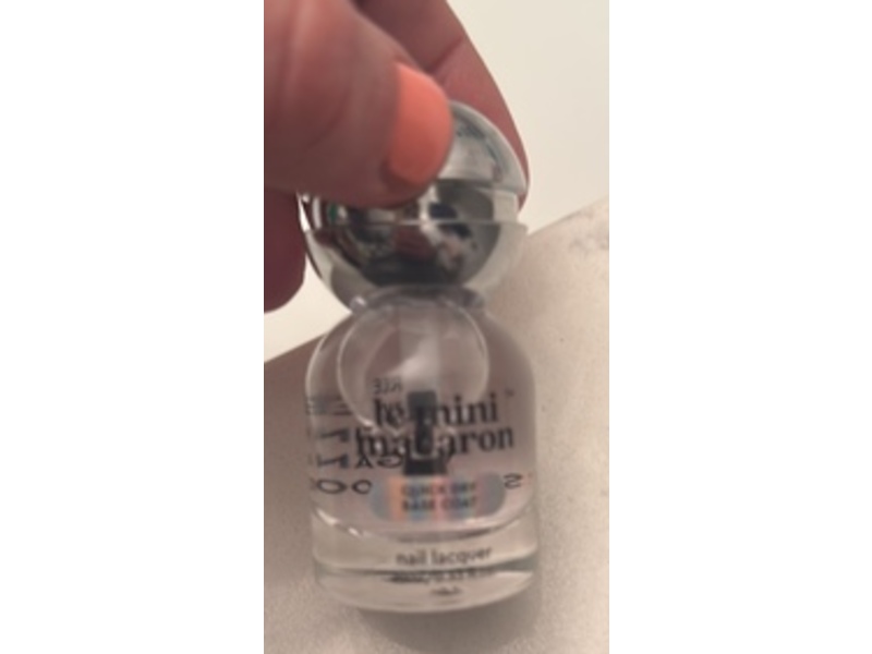Le Mini Macaron Quick Dry Nail Polish Base Coat, Le Sweet, 0.33 fl oz/10 mL