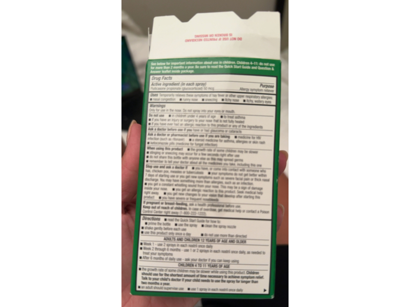 CVS Health Allergy Reliever Nasal Spray, 0.62 fl oz/18.2 mL
