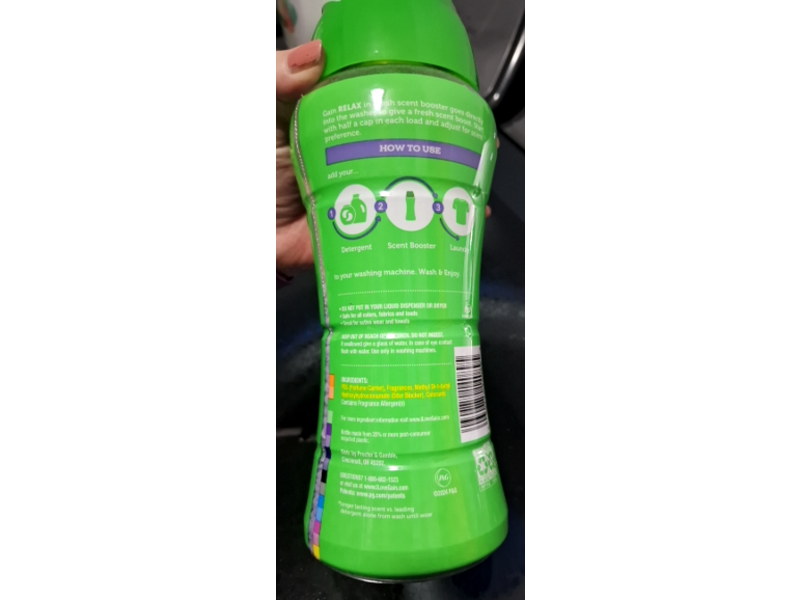 Gain Relax Dewdrop Dream Scent Booster, 12.2 oz/345 g